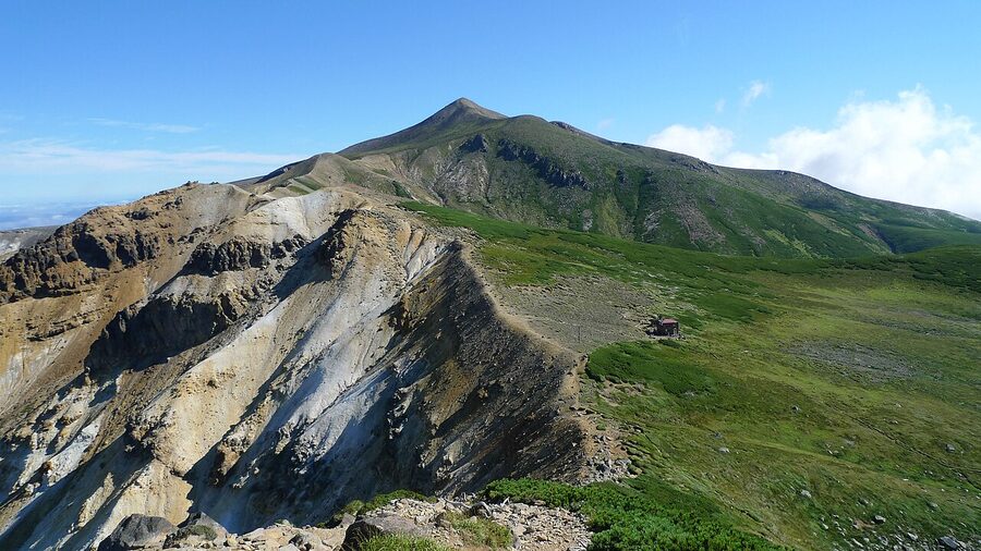 Mount Tokachi-dake volcano, Hokkaido