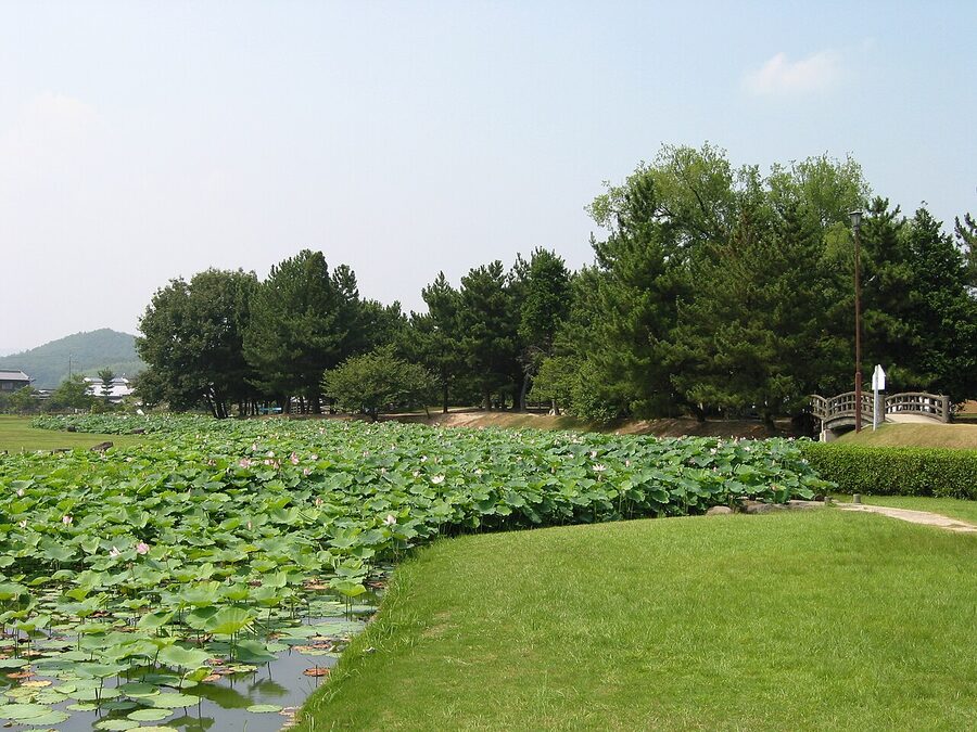 The ruins of Bitchu Takamatsu Castle