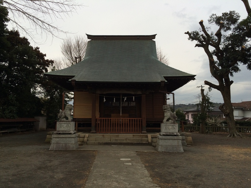 Shirahige Shrine main hall behind the lake torii