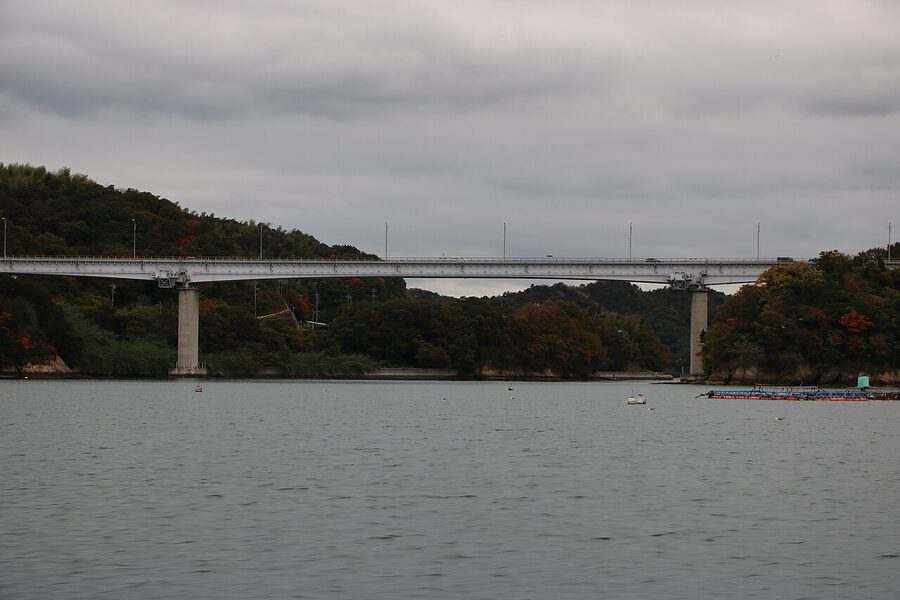 Hakata Bridge on the Nishi-Seto Expressway