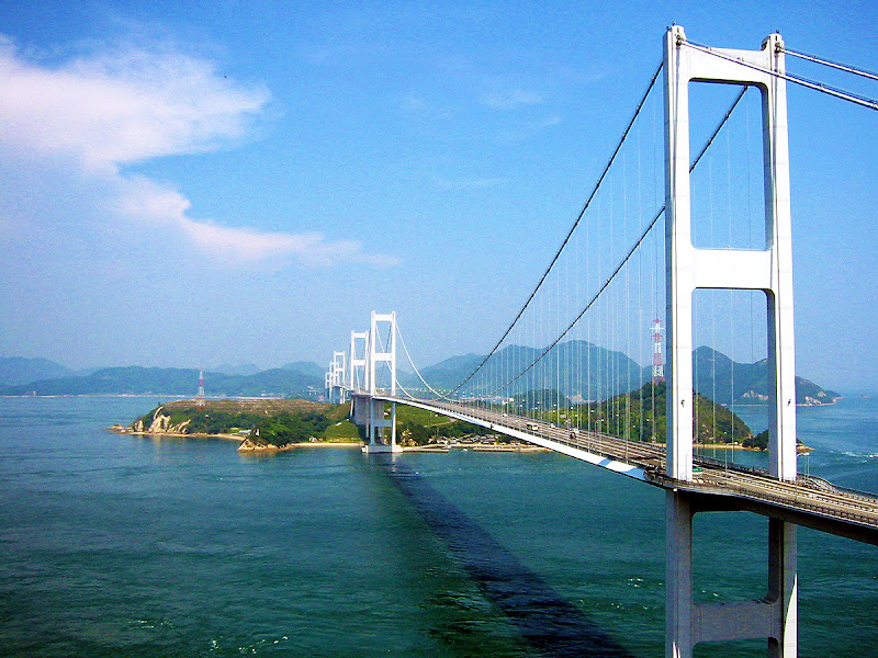Setouchi Shimanami Kaido in summer