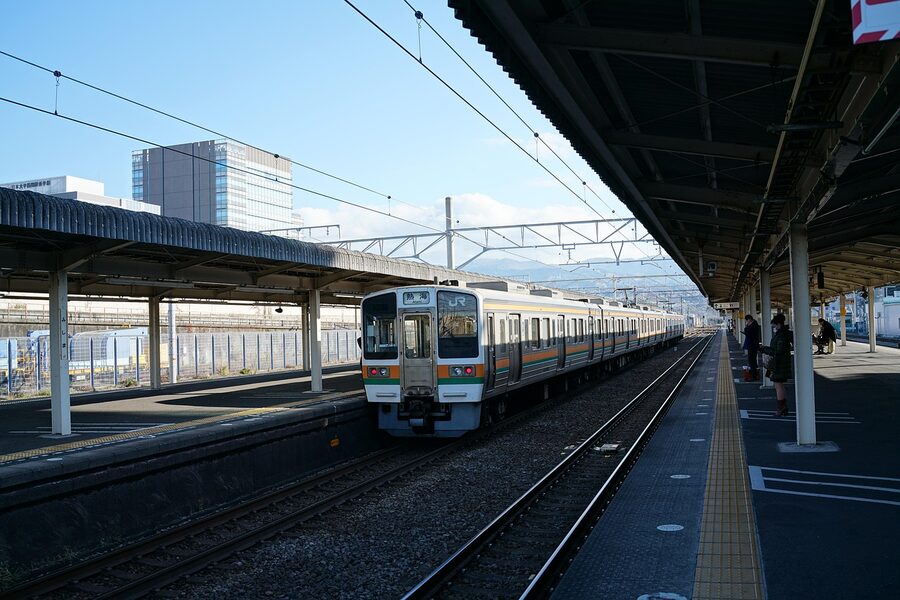 JR station at Mishima on the Tokaido line
