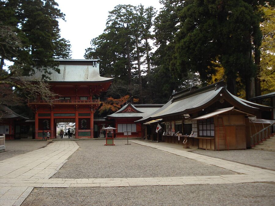 Romon gate of Kashima Shrine