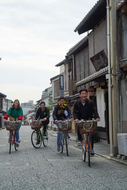 4.5-hr Kyoto Historical Highlights Bike Tour with UNESCO - Cycling through Kyoto’s quieter streets
