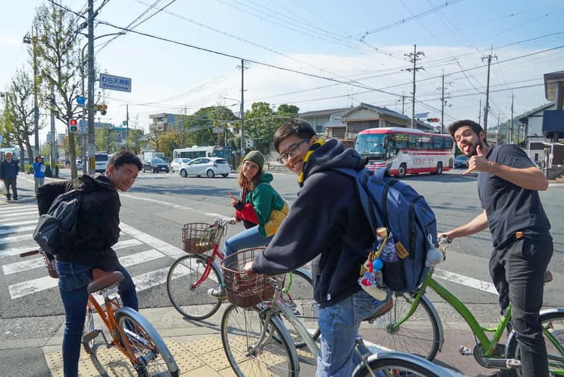4.5-hr Kyoto Historical Highlights Bike Tour with UNESCO - A Kyoto lunch with soba, matcha, and mochi