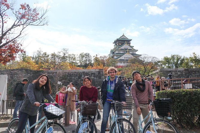 5-Hour Osaka Bike Tour to the Neighborhood of Osaka Castle - Starting at Osaka Tenmangu Shrine