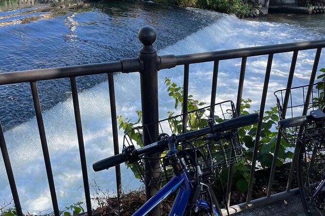 Akagi Great countryside e-bike tour - The route from Maebashi Station to Akagi Station