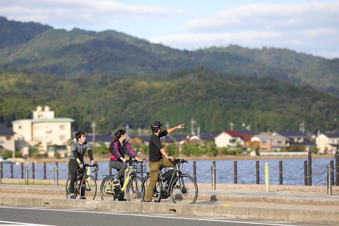Amanohashidate Sand bar & culture e-bike tour - Manai Shrine and an older sacred setting