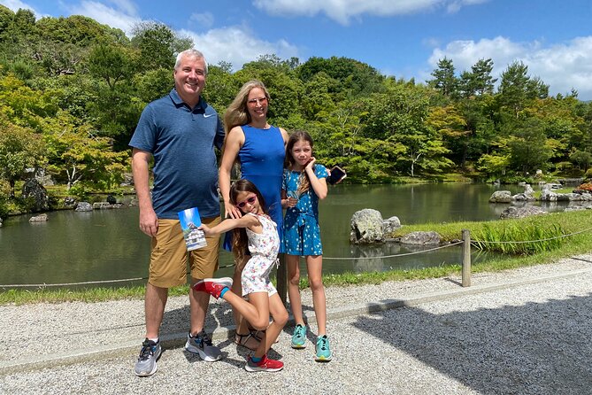 Arashiyama Bamboo Forest Family Bike Tour ( Infants & Kids ) - Quiet Arashiyama backstreets and rice fields