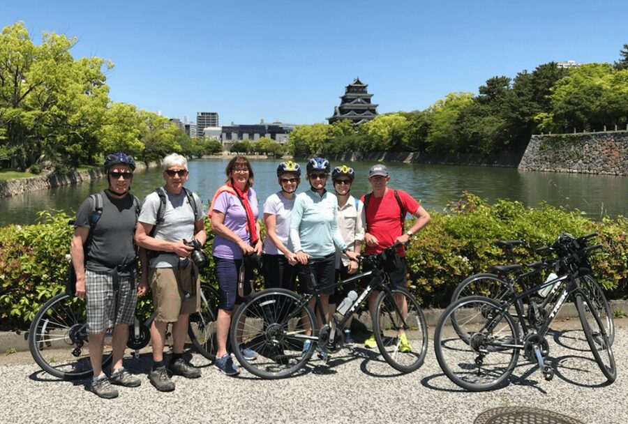 Hiroshima: Best of Hiroshima Guided Bike Tour - Riverside riding to Peace Memorial Park