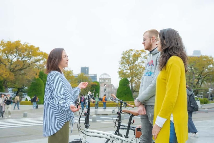 Hiroshima: Peace Cycling Tour with Local Guide - The three-hour route: a wider circuit of memory