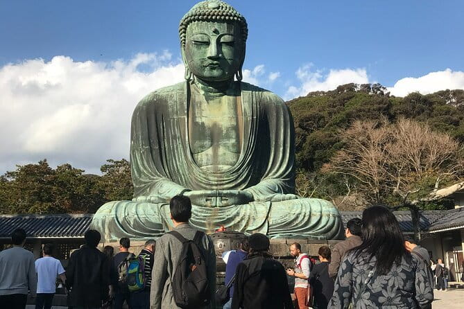 Kamakura Heritage Bike or Walk Tour with ex-Rickshaw guide - The Great Buddha at Kotoku-in