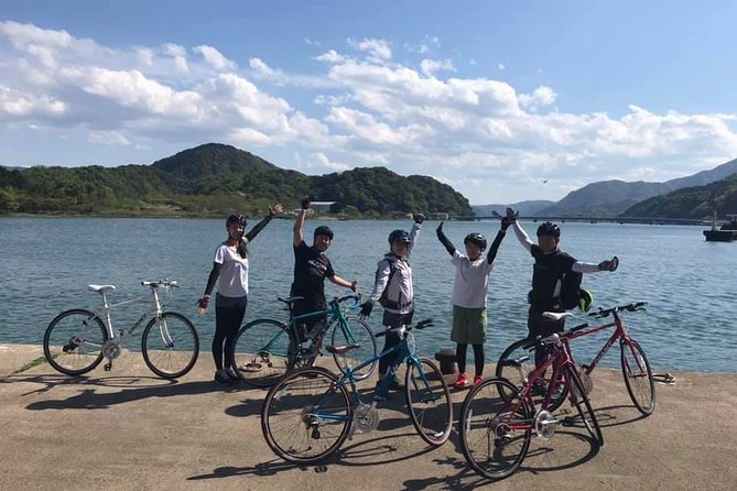 Kinosaki Onsen Cycling Tour Kinosaki & Riverside Experience - Riding beside the river toward the coast