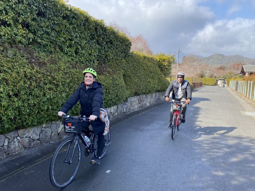 Kyoto: Afternoon Bamboo Forest and Monkey Park Bike Tour - Tenryuji Temple and its Zen gardens