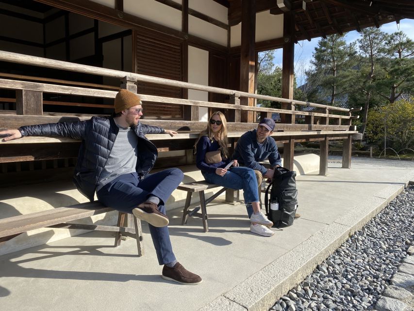 Kyoto: Afternoon Bamboo Forest and Monkey Park Bike Tour - Togetsukyo Bridge and the return route