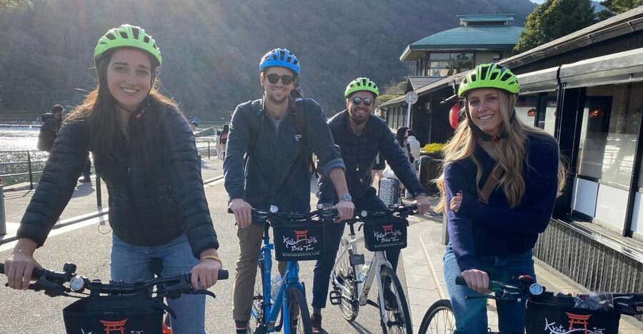 Kyoto: Afternoon Bamboo Forest and Monkey Park Bike Tour - Meeting at Saga-Arashiyama Station