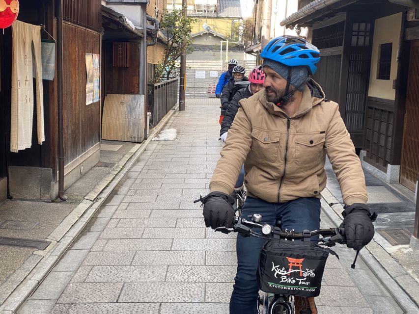 Kyoto: Full-Day City Highlights Bike Tour with Light Lunch - Arashiyama Bamboo Grove starts the route