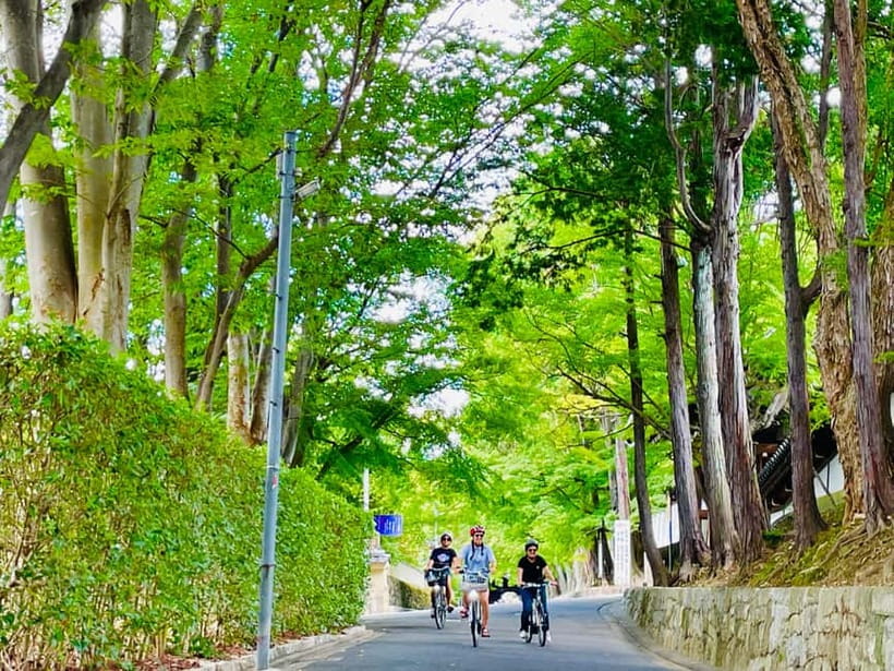 Kyoto: Fushimi Inari Shrine and Tofukuji Temple E-Bike Tour - Gion, geisha traditions, and everyday Kyoto