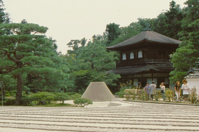Kyoto in a Day by eBike: The Best Bits Tour (East Course) - Ginkakuji pairs a simple pavilion with a careful garden