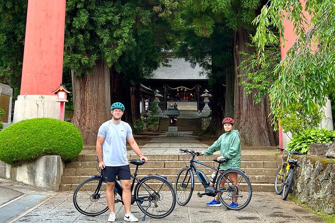 Lake Kawaguchi Explorer: E-Bike Guided Tour - Kawaguchi Ohashi Bridge and open lake views