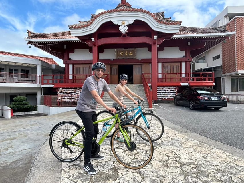 Naha: Guided E-Bike Tour of the 12 Zodiac Temples - Shuri Kannon Temple and the first view over the district