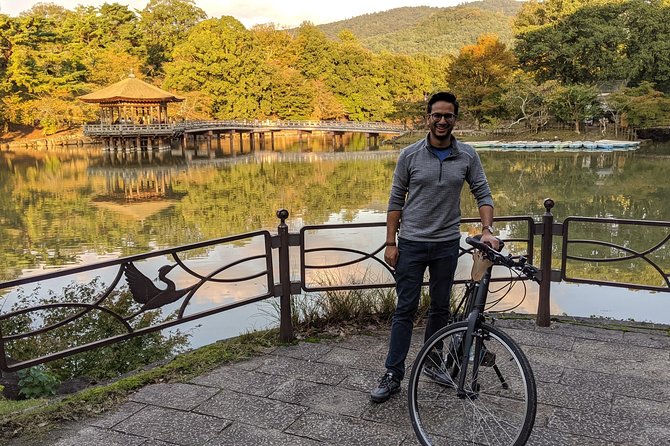 Nara - Highlights Bike Tour - Nara Park and the famous bowing deer