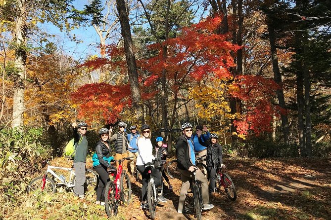 Nopporo Forest Mountain Bike Tour from Sapporo, presenting a retro Cycle cap - Key points before you book