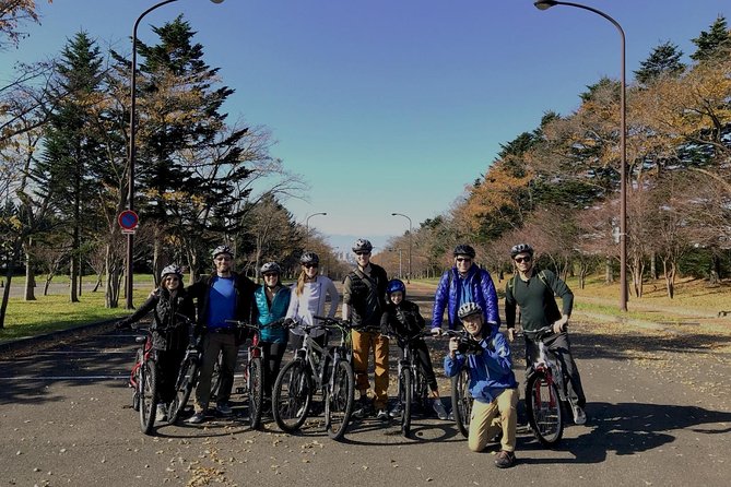 Nopporo Forest Mountain Bike Tour from Sapporo, presenting a retro Cycle cap - How difficult is the route?