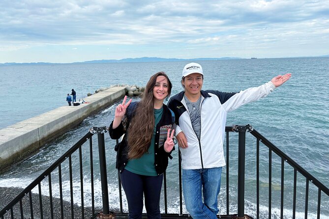 Osaka : Cycling Tour Private Seaside Ride Near Kansai Airport - The final view from Fuke Port Breakwater