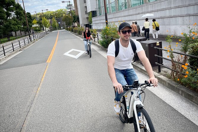 Osaka E-Bike Tour with a Local Guide - Namba Yasaka Shrine closes the ride