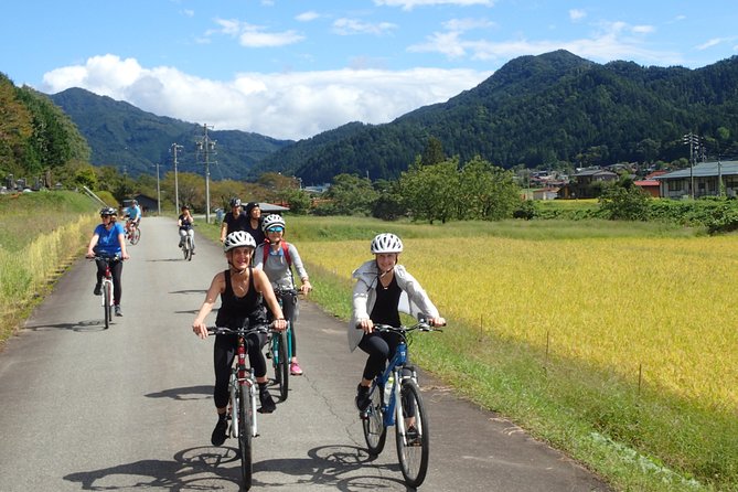 Private Afternoon Cycling Tour in Hida-Furukawa - Why Hida-Furukawa works so well by bicycle