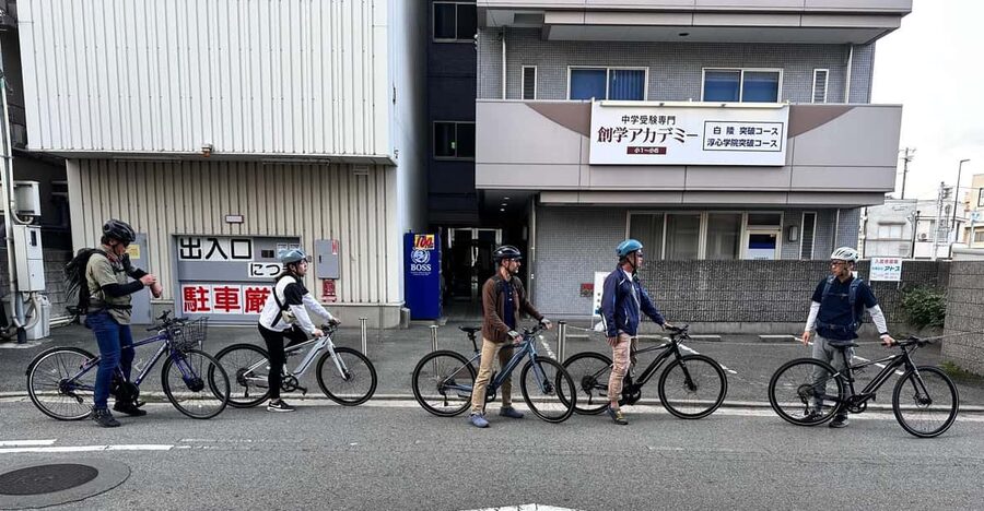 Ride around the Castle. Slurp like a Local - Why an e-bike is a smart way to see Himeji