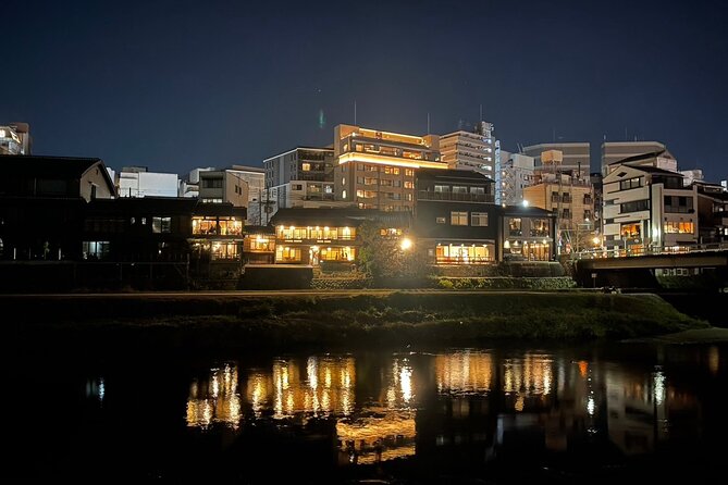 See What You Can’t See by Day — Explore Kyoto at Night by E-Bike - Ending beside the Kamo River
