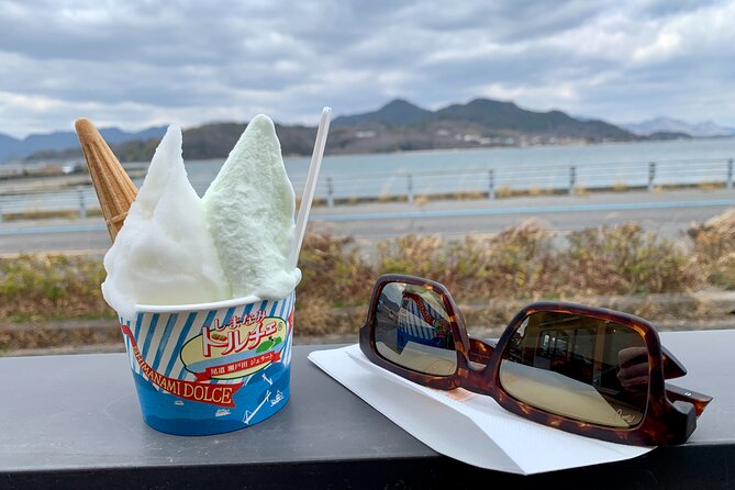 Shimanami Kaido, 1Day Relaxed Island Hopping Cycling Tour - Sunset Beach and the crossing of Tatara Bridge