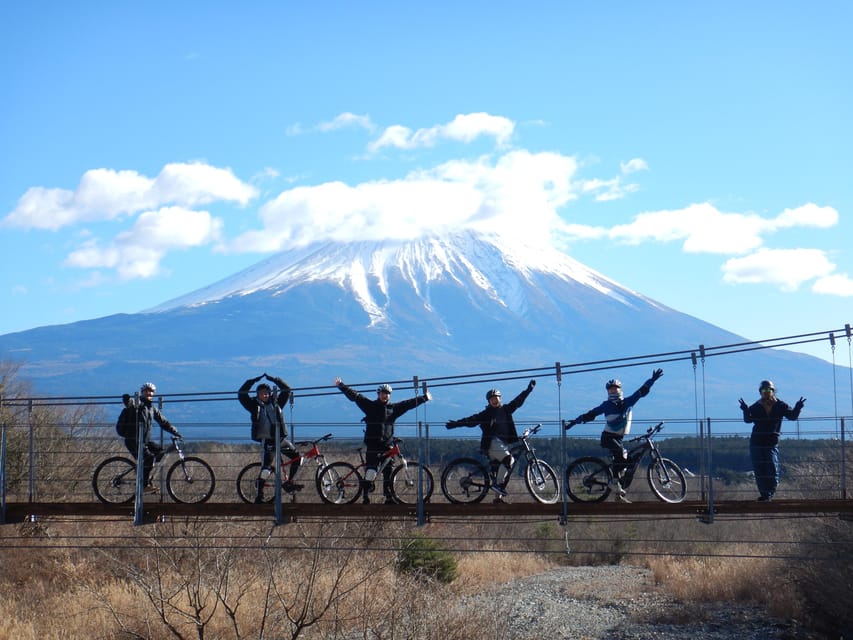 Shizuoka : Private Adventure E-bike Tour around Mt Fuji - Fujinomiya and the tea farm finale