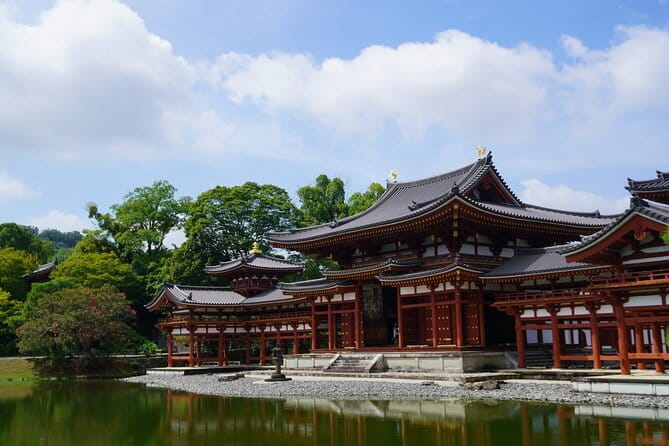 Slow Cycling Tour at Uji's Matcha Green Tea Fields and Heritage - Koshoji Temple and the stone path to the gate