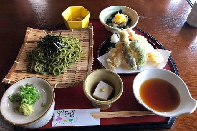 Slow Cycling Tour at Uji's Matcha Green Tea Fields and Heritage - Byodoin Omotesando finishes the day with choices