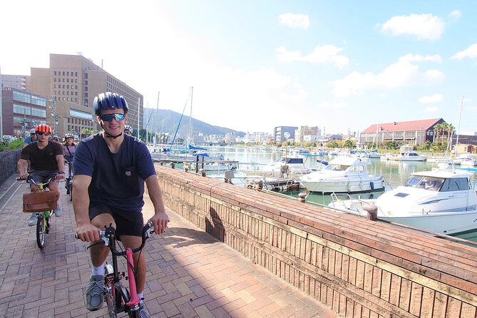 Tokushima & Mt. Bizan BROMPTON Slow Cycling Tour - Taking Brompton bikes up Mt. Bizan