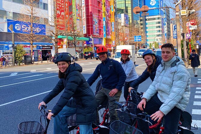 Tokyo 3 Hour E Bike Tour of the City Bayside Areas - Tsukiji Hongwanji and the market’s food stalls