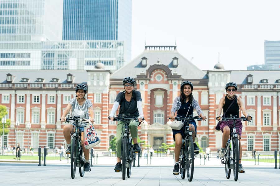 Tokyo: 3-hour Guided E-Bike Tour of the City's Hidden Gems - Tokyo City Route: central landmarks, gardens, and old neighborhoods