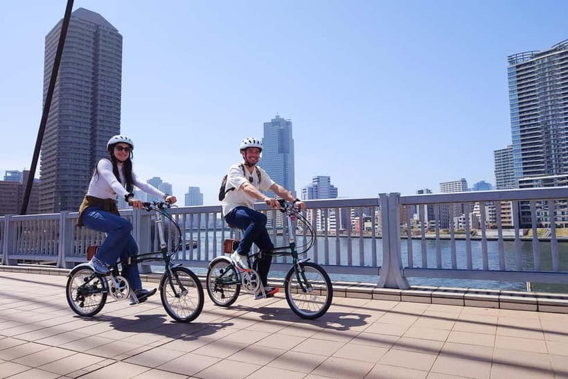 Tokyo: 3h Private E-bike Tours, Starting at Your Hotel - A flexible route from skyscrapers to side streets