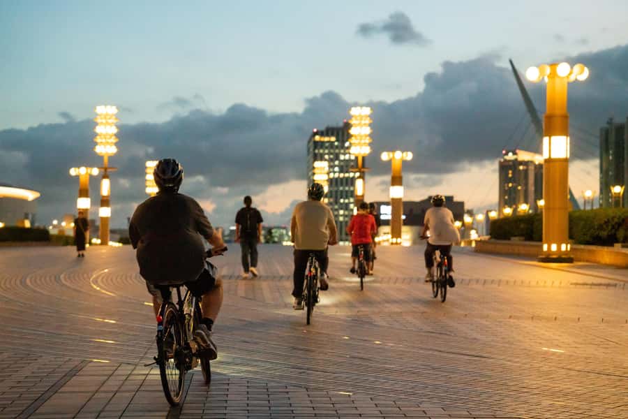 Tokyo Bay Area: Sunset Night View 3h E-bike Guided Bike Tour - Key points to know before you book