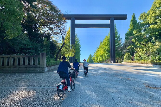 Tokyo Deep Inside Cycle Tour～3 Hours E Bike Tour around Tokyo - Kitanomaru Park and the former Edo Castle