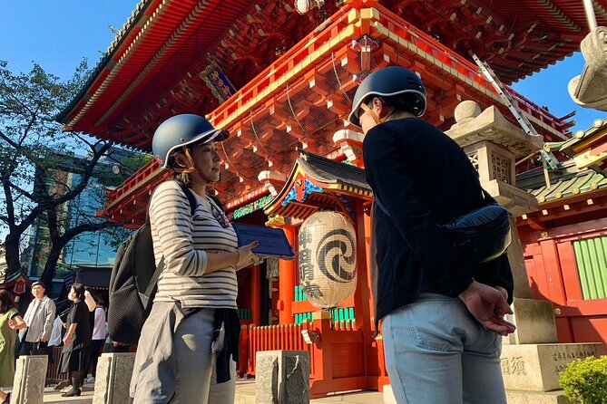 Tokyo Deep Inside Cycle Tour~3 Hours E Bike Tour around Tokyo - Starting at Tokyo Station and the old Kanda Bridge gate