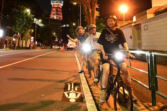Tokyo Night Bike Tour: From Shibuya to Tokyo Tower via Roppongi - Keyakizaka Dori and Roppongi lights