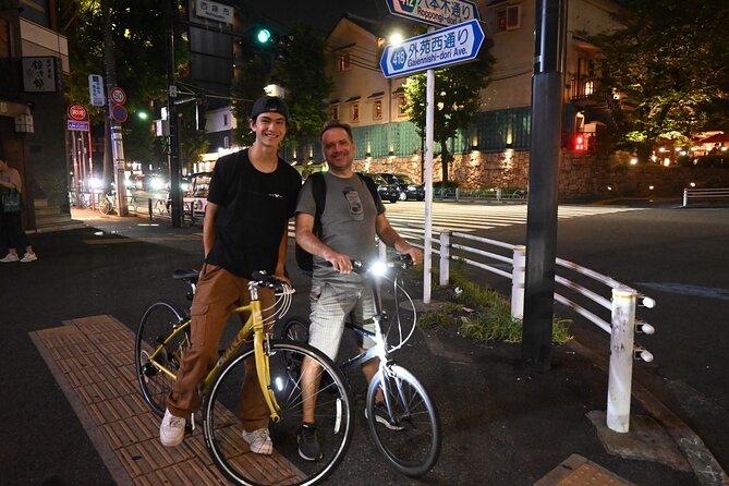 Tokyo Night Bike Tour: From Shibuya to Tokyo Tower via Roppongi - Azabujuban and the quieter side of the city