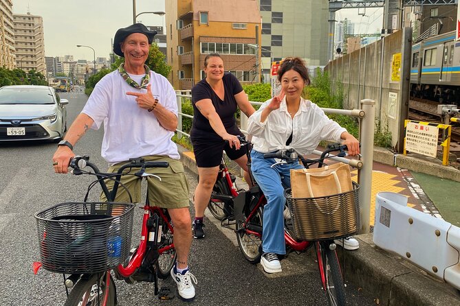 Tokyo Night E-Bike Tour with Tokyo Tower and Dolphin Show - Key points at a glance