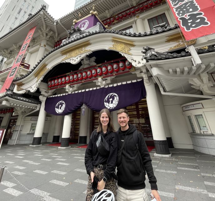 Tokyo: Private Cycling Tour with cute E-bike - Ginza, Kimuraya bread, and a taste of the city