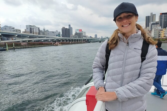 Tokyo Private Sightseeing Tour by Bike with Water Bus - Tsukishima’s monja streets and Tsukudakobashi Bridge