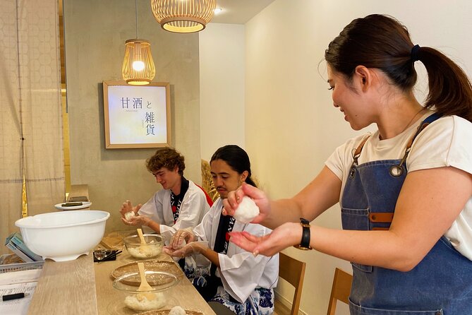 Tokyo: Rice Ball Making Class by an Expert - Italian Town and the changing face of Minato